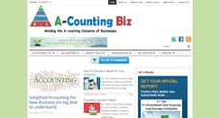 Desktop Screenshot of a-countingbiz.com
